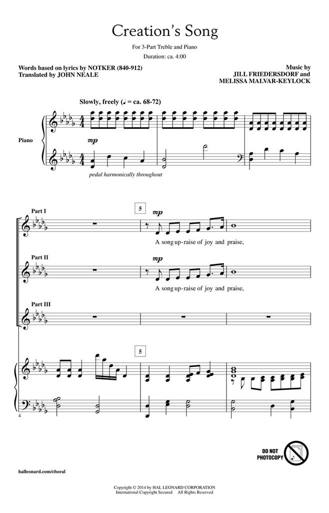 Creation's Song